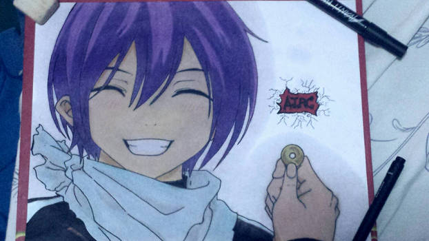 my drawing yato.