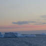 Iceberg-sunset
