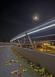 bridge by night