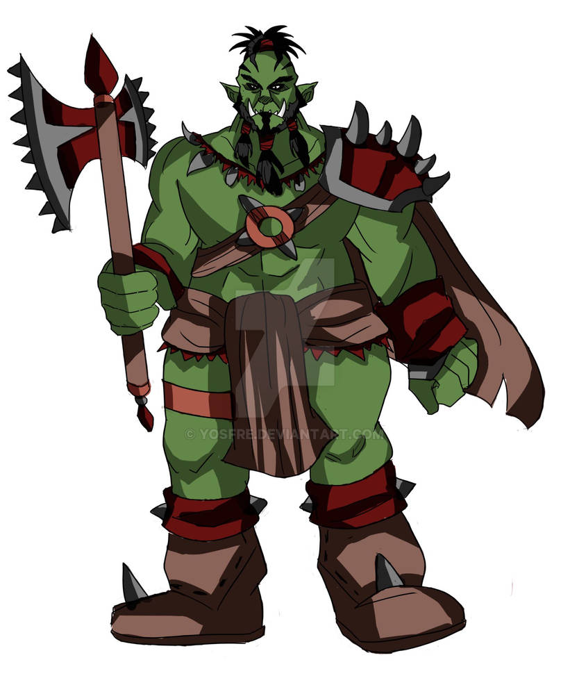 Orc Design by Yosfre on DeviantArt