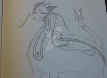 (Sketch, Unfinished) Dragon/Ahamkara