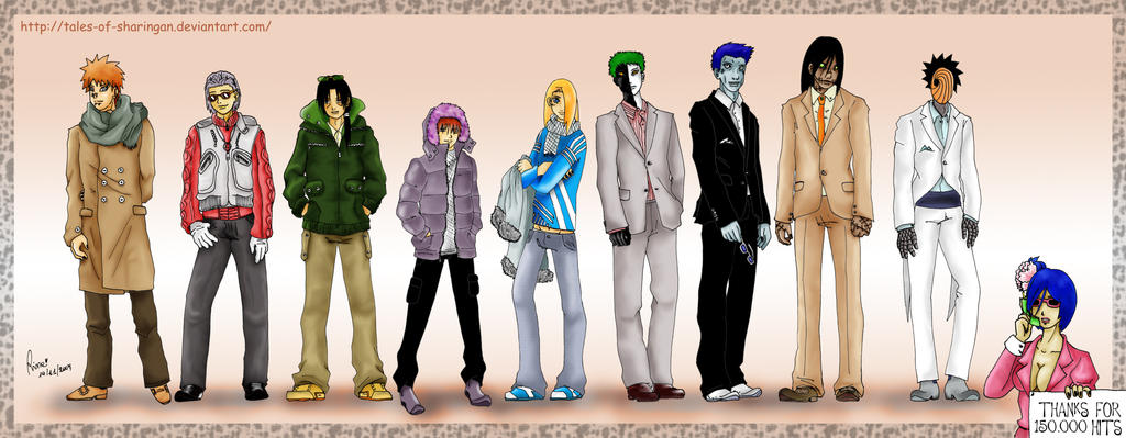 Akatsuki fashion victims