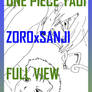 ONE PIECE yaoi ZOROxSANJI