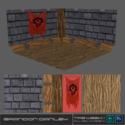 3D WoW World of Warcraft Environment hand painted