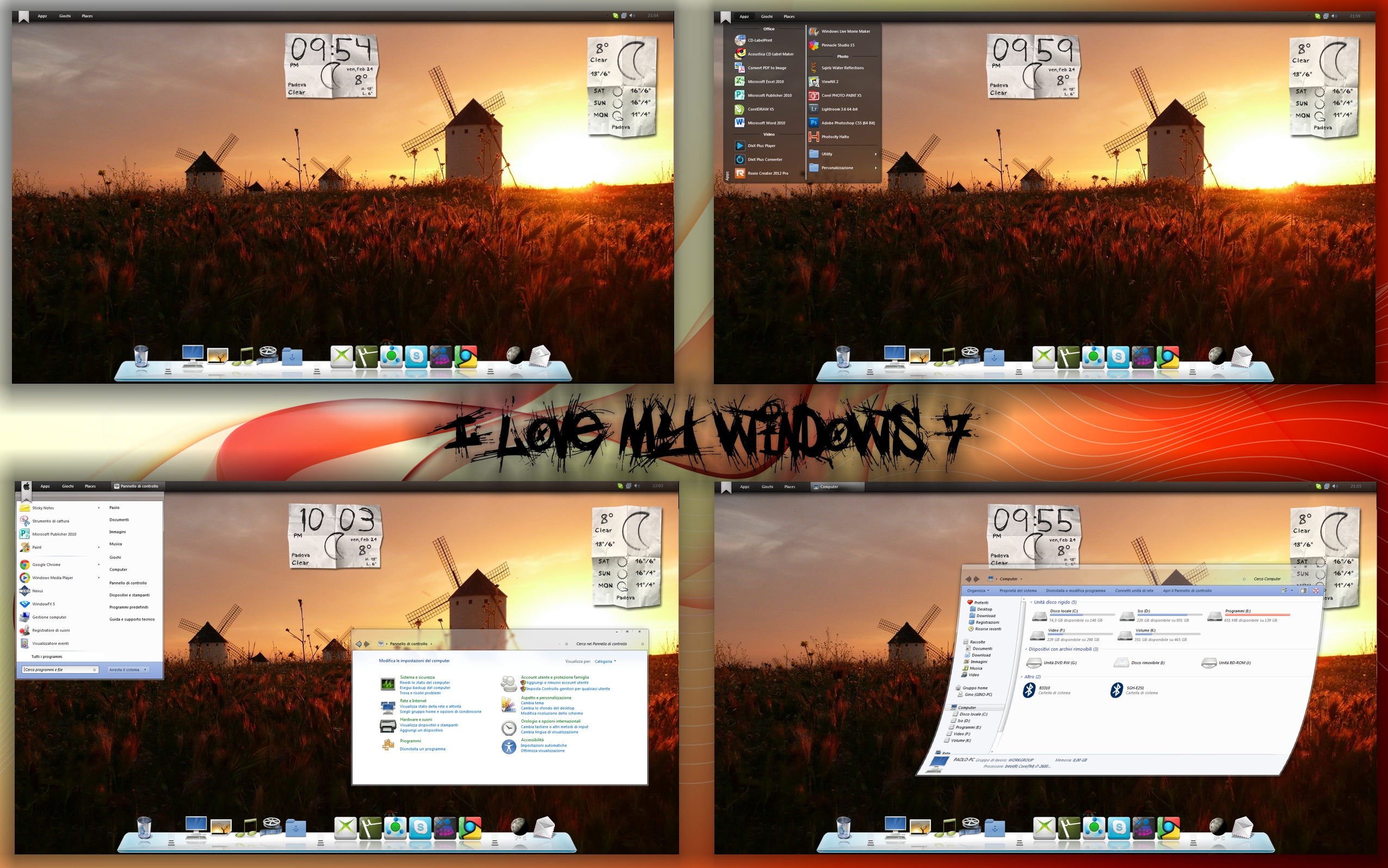 I love My Windows 7