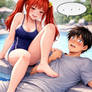 Pinned by the Pool