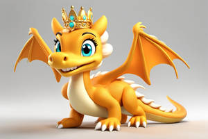 Daisy as dragon