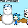 Winter Walfas 2023: A Snowman Cirno for all