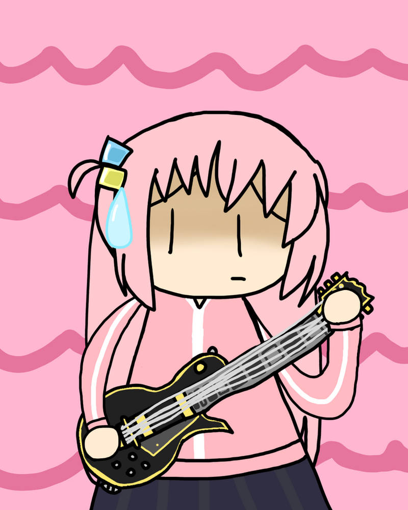 Introverted Pink Guitarist by stkpro11 on DeviantArt