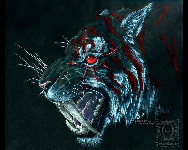 Chaos Tiger by drakhenliche