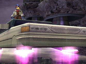 Falco in a Limo