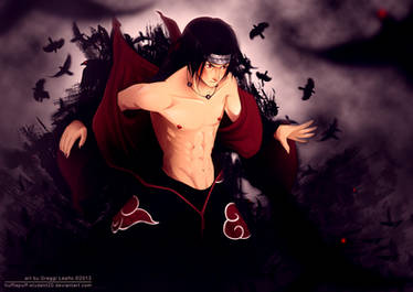 Shirtless Ninja: Uchiha Itachi