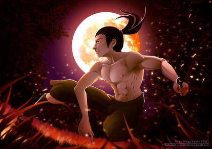 Shirtless Ninja: Nara Shikamaru