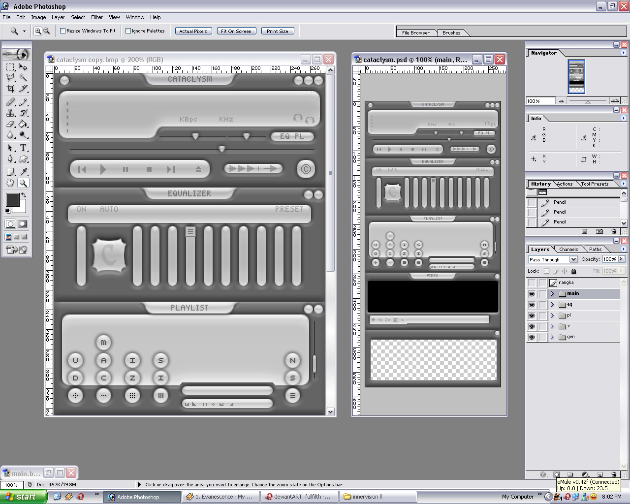 Winamp Skin Tutorial Deviantart Working on New Winamp Skin by fullfilth on DeviantArt