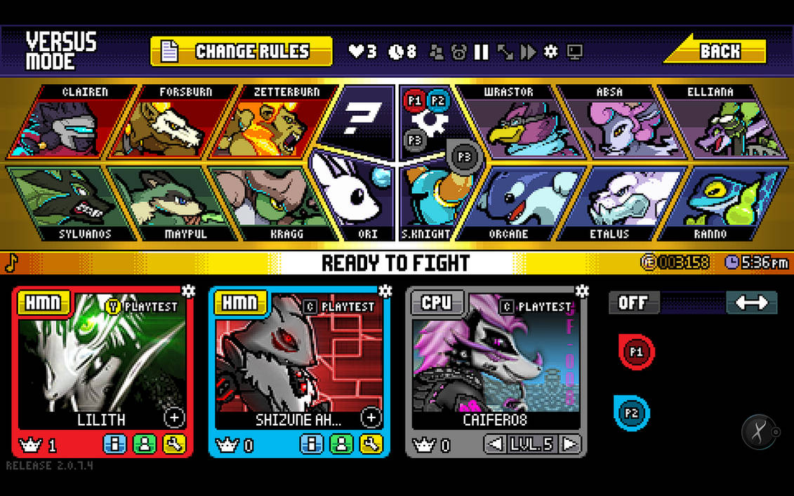 Aetherial Rivals Evolution at Rivals of Aether by Dark-Lightning03 on DeviantArt