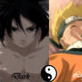 Sasuke Naruto Dark and Light