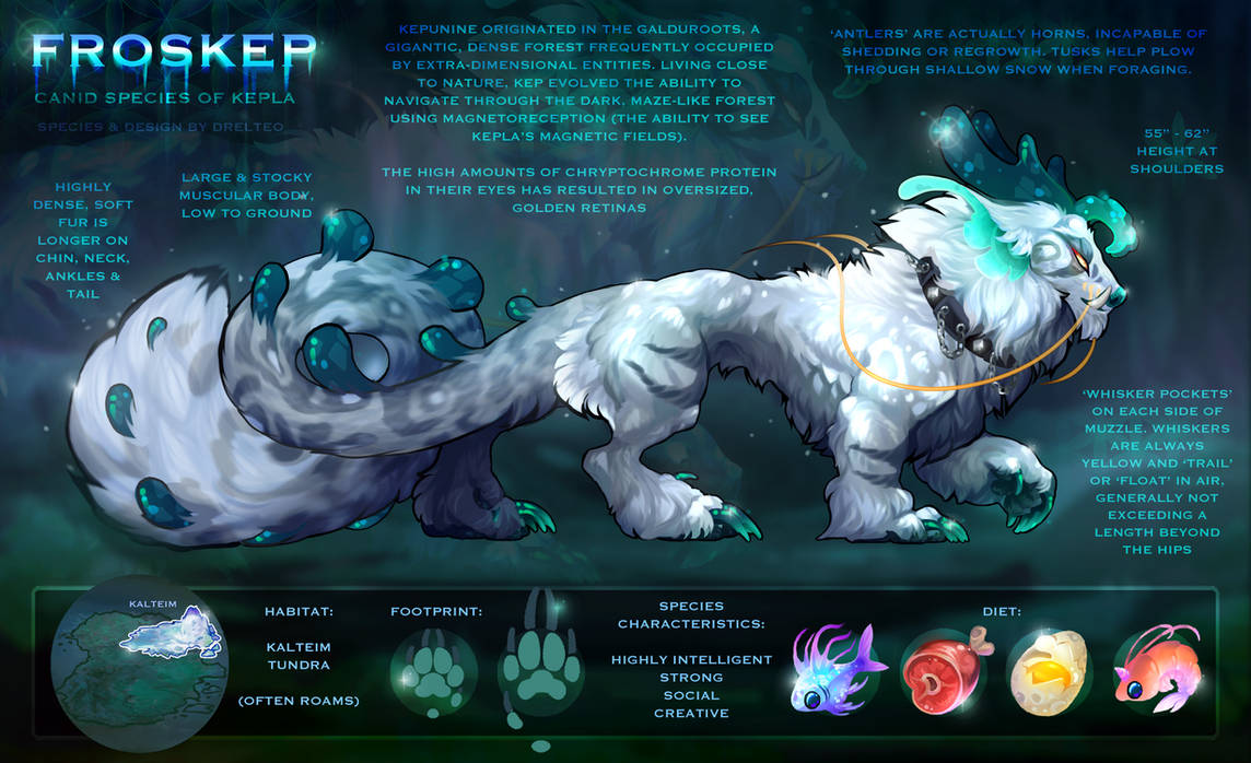 Froskep Species Sheet - Featuring GARR, Froskep 41