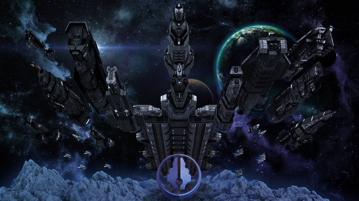 Wallpaper: UNSC Fleet Complete by Annihilater102 on DeviantArt