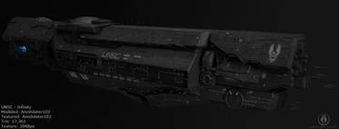 3D Model: UNSC - Infinity