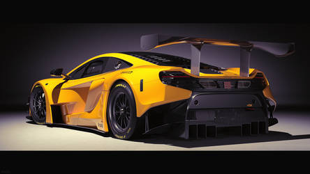 3D Model: 2016 Mclaren 650S GT3 -back