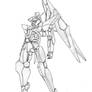 Origin Gundam - uncoloured