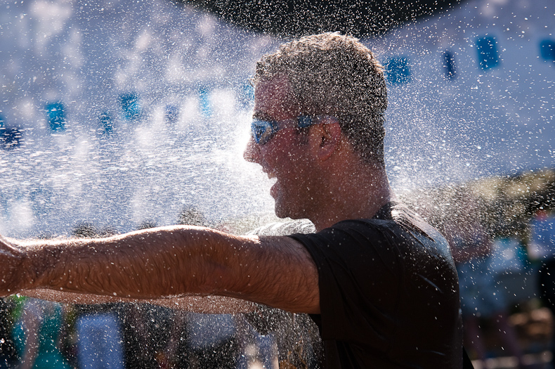 Water Fight in Tel-Aviv