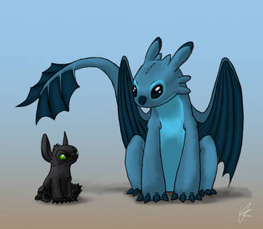 Toothless and Stitch ??