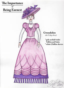 Importance of Being Earnest -- Gwendolen (Act I)