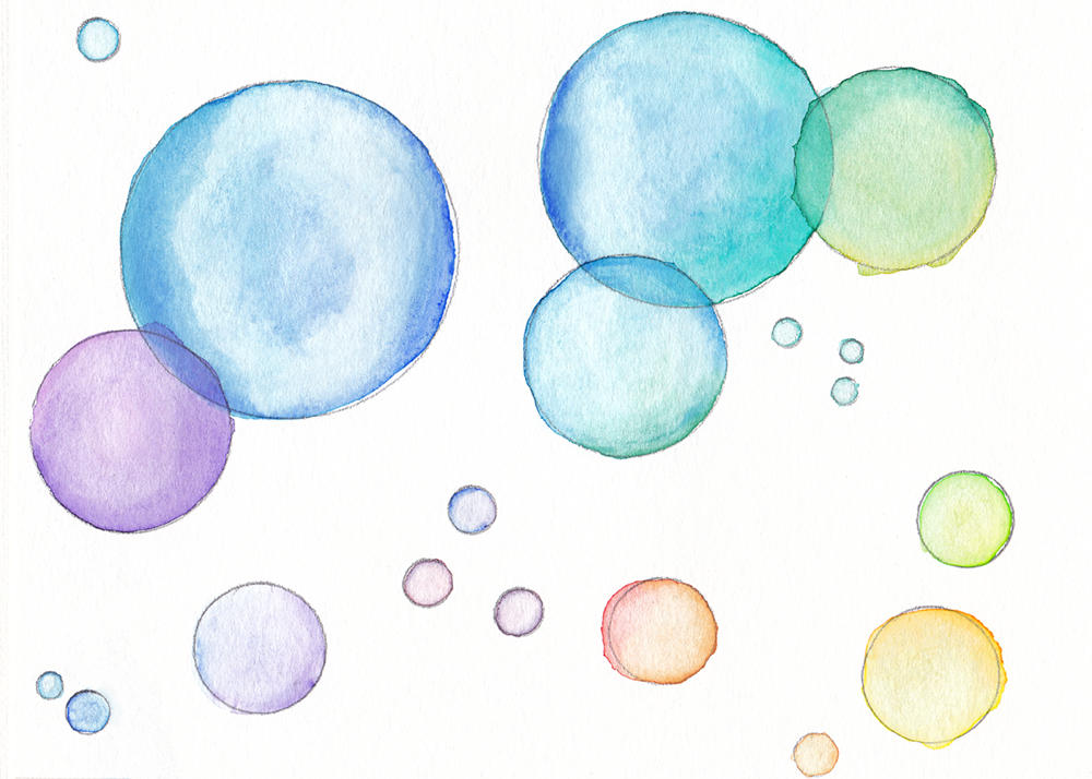 Watercolor Bubble Nail Art Techniques - wide 1