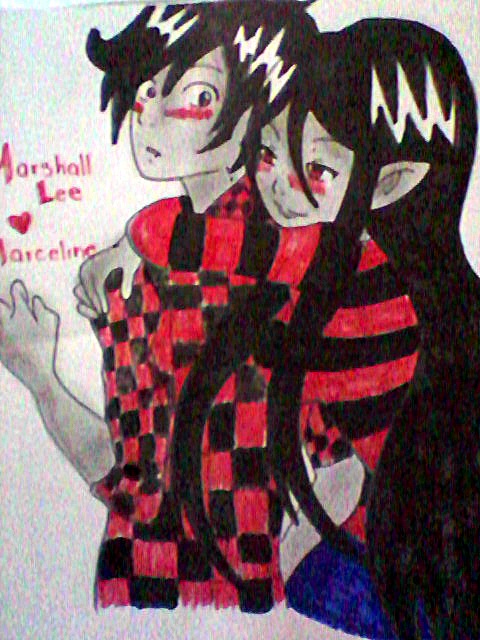 Marshall Lee and Marceline ...Adventure time