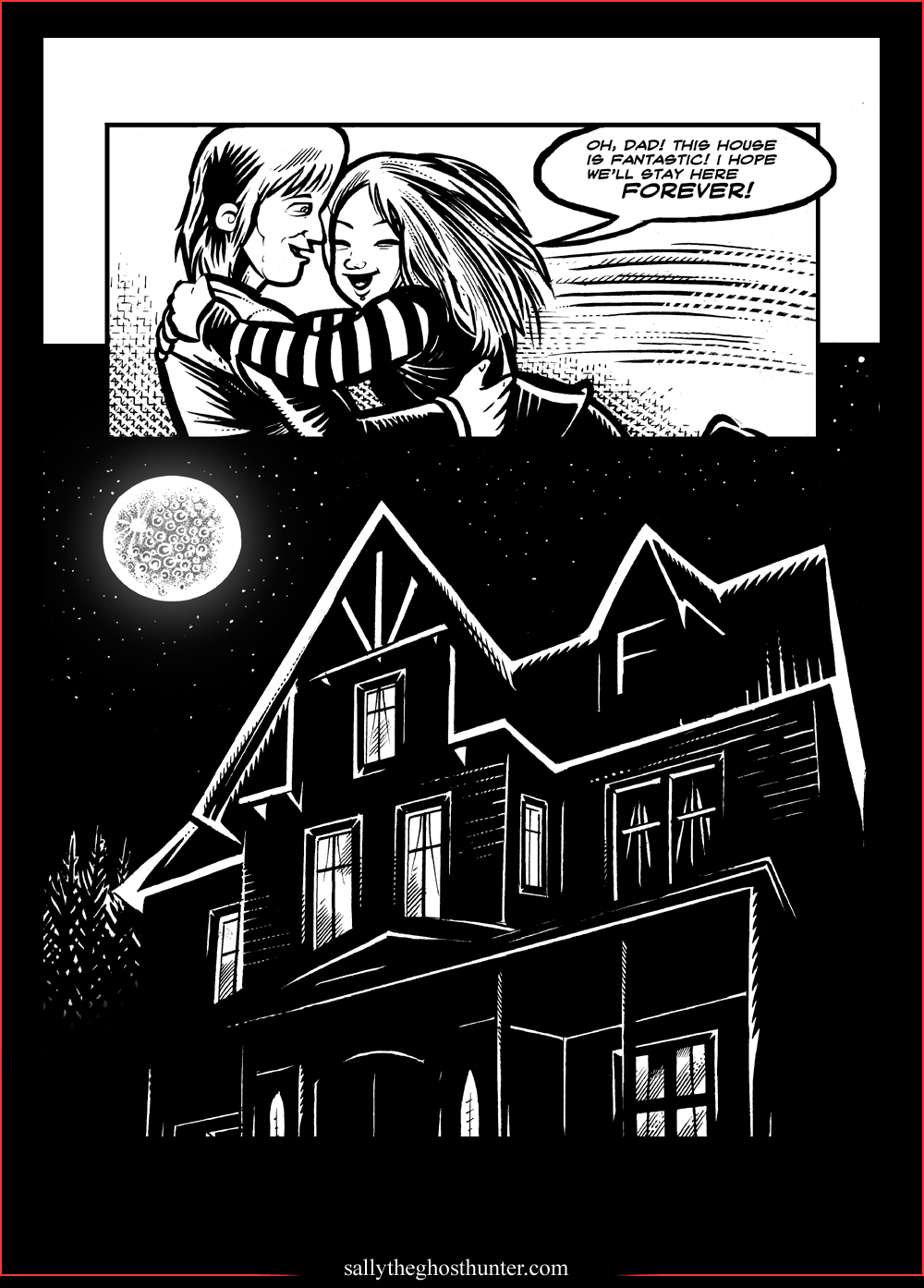 Sally the Ghost Hunter #2: Face Ripper (page 16) by WildsideComix on ...