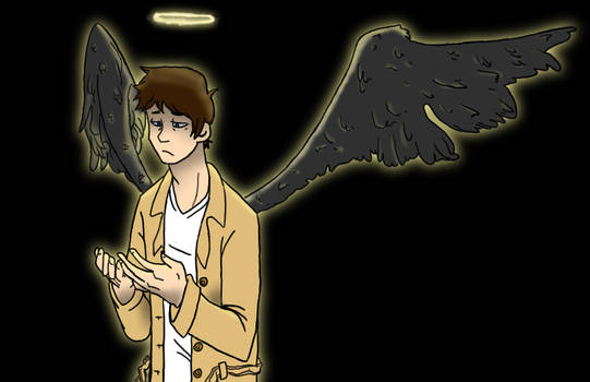 Castiel Lineart Colored