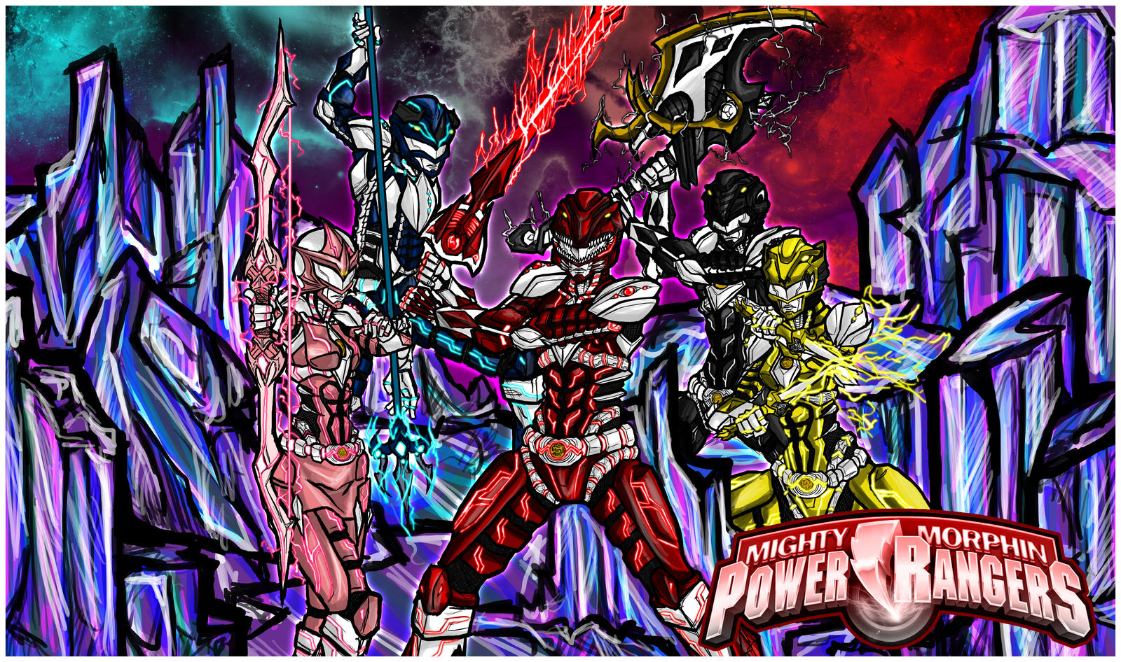 The Power Ranger: Protectors of Earth by Kiarou on DeviantArt