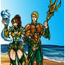 Aquaman and Mera: King and Queen of Atlantis