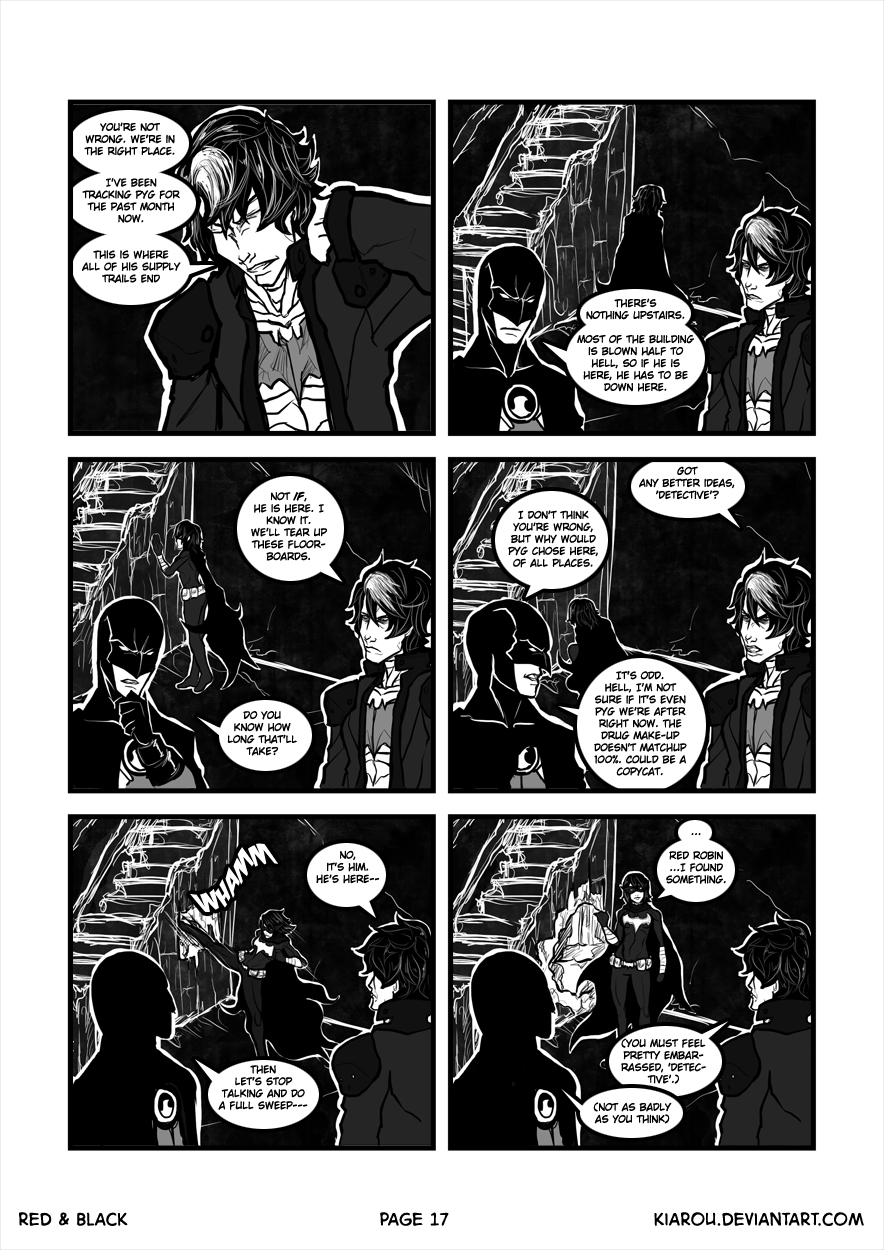 Red and Black vs The Red Hood part 1 of 2: Page 17