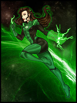 Legend of Korra: Green Lantern Asami