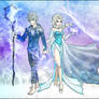 Jack Frost and Elsa