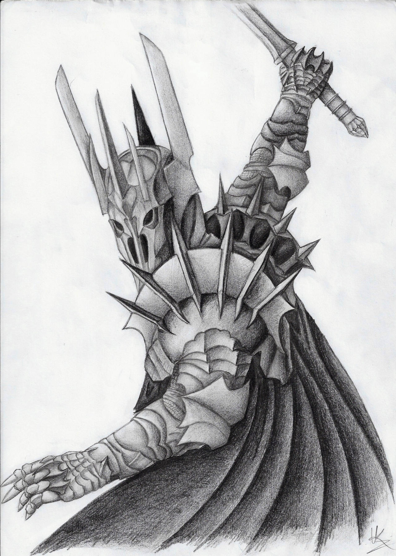 Sauron, The Dark Lord by Kanatou on DeviantArt