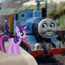 Thomas and Twilight Sparkle