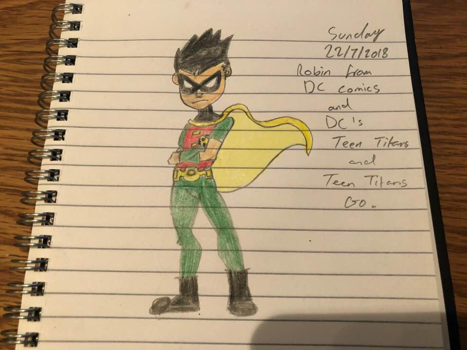 Rizo2612 Studios' Robin Drawing by Rizo2612Studios on DeviantArt