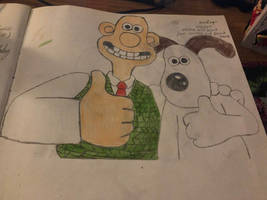 Rizo2612 Studios' Wallace and Gromit Drawing