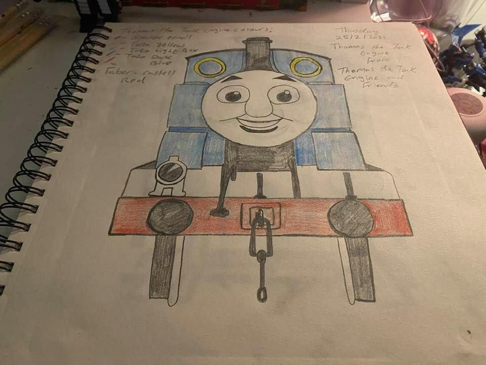 Thomas Drawing Deviantart Rizo2612 Studios' Thomas the Tank Engine Drawing 2 by Rizo2612Studios ...