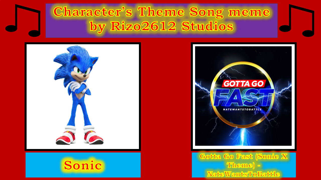 Sonic the Hedgehog Song  Gotta Go Fast 