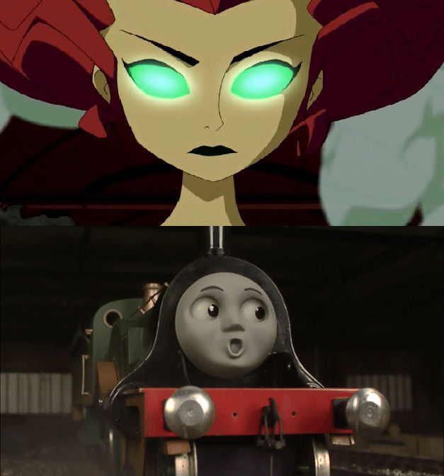 Emily shocked by Poison Ivy's transformation by Rizo2612Studios on ...