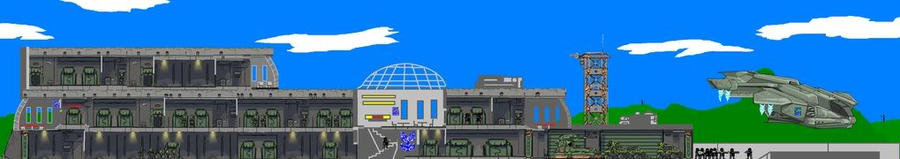 UNSC base by HaseoYashimora on DeviantArt
