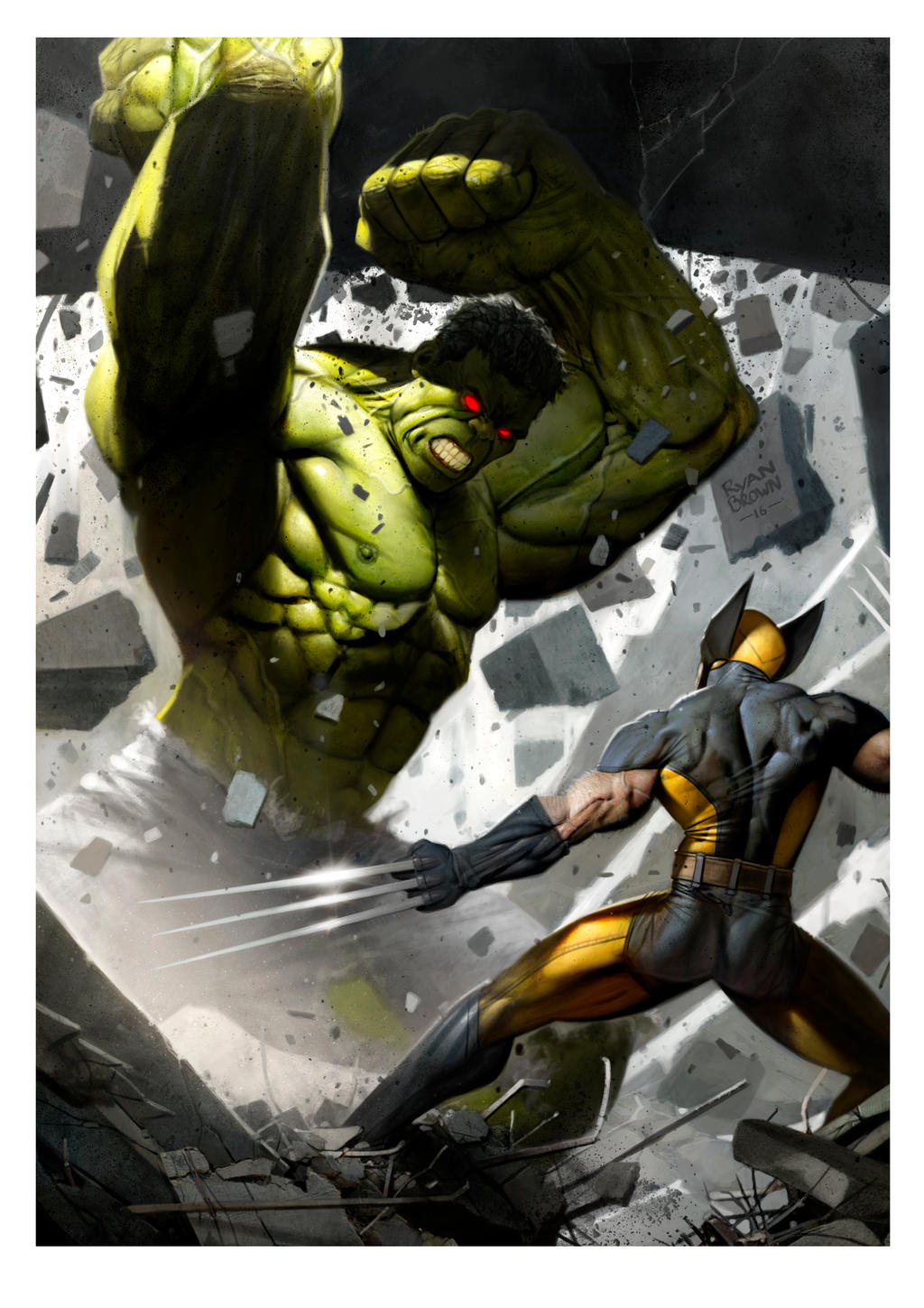 hulk vs wolverine