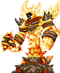 Ragnaros Pixellated by frozengriever on DeviantArt