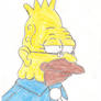 Grandpa Simpson Drawing