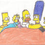 Simpsons Family Drawing