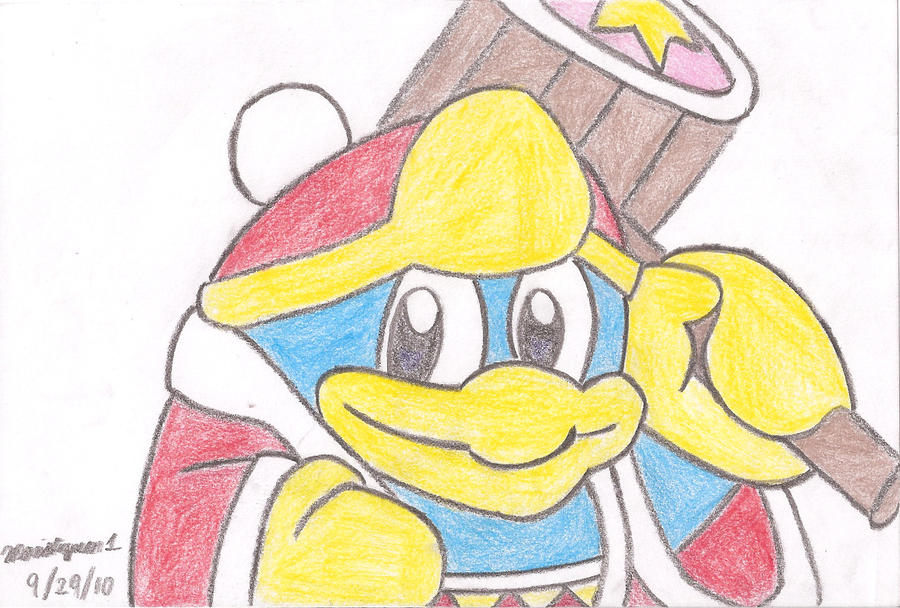 King Dedede Drawing by MarioSimpson1 on DeviantArt